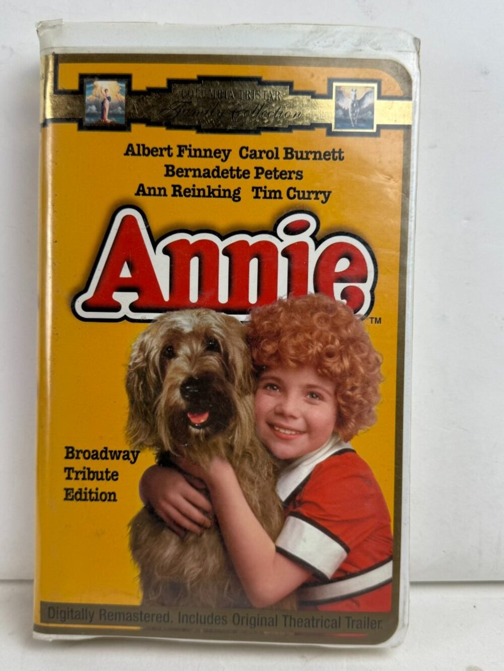 Annie VHS Broadway Tribute Edition 1997 Columbia TriStar Clamshell Remastered